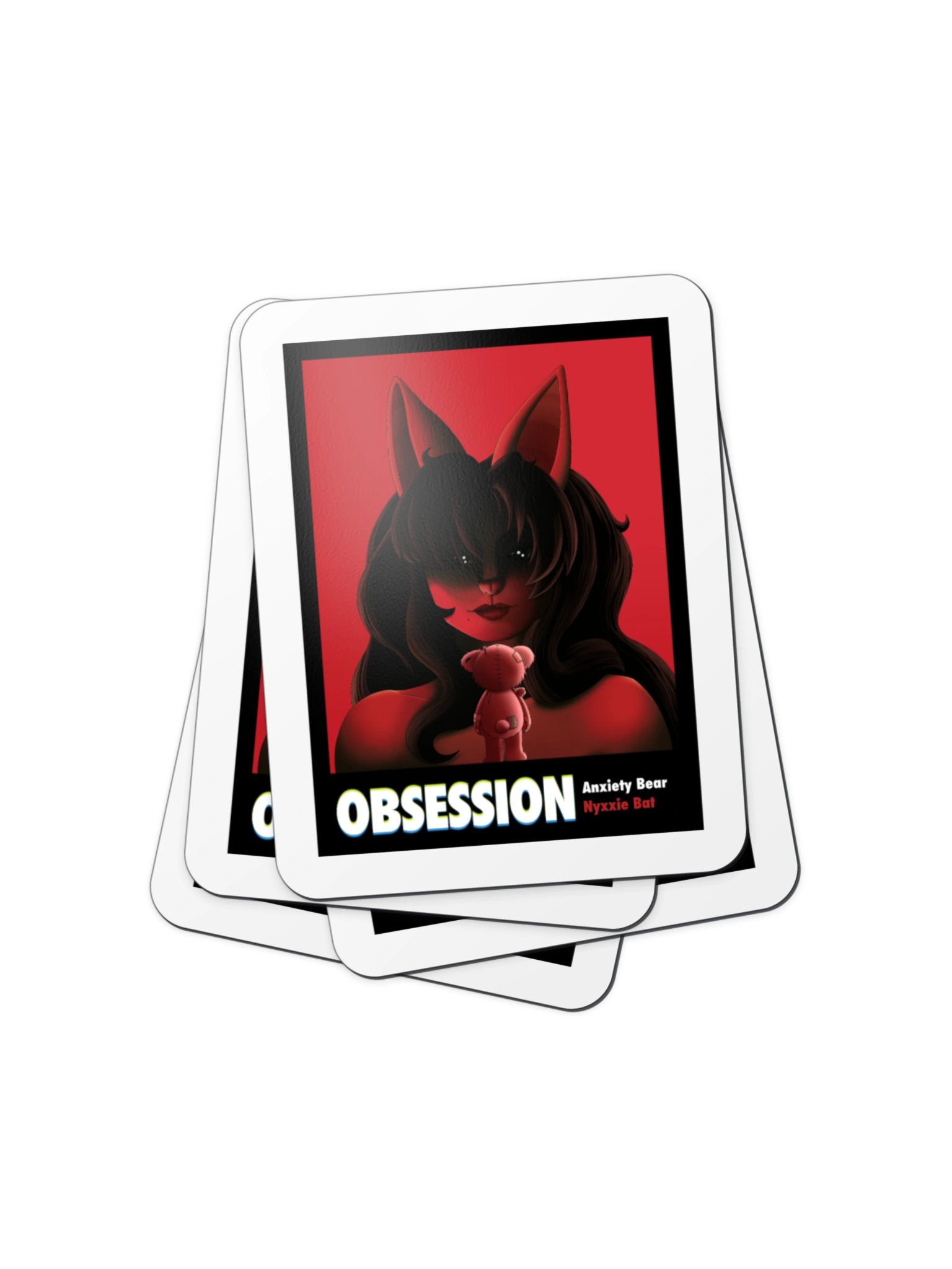 Anxiety Bear Obsession Movie Magnet product image (5)
