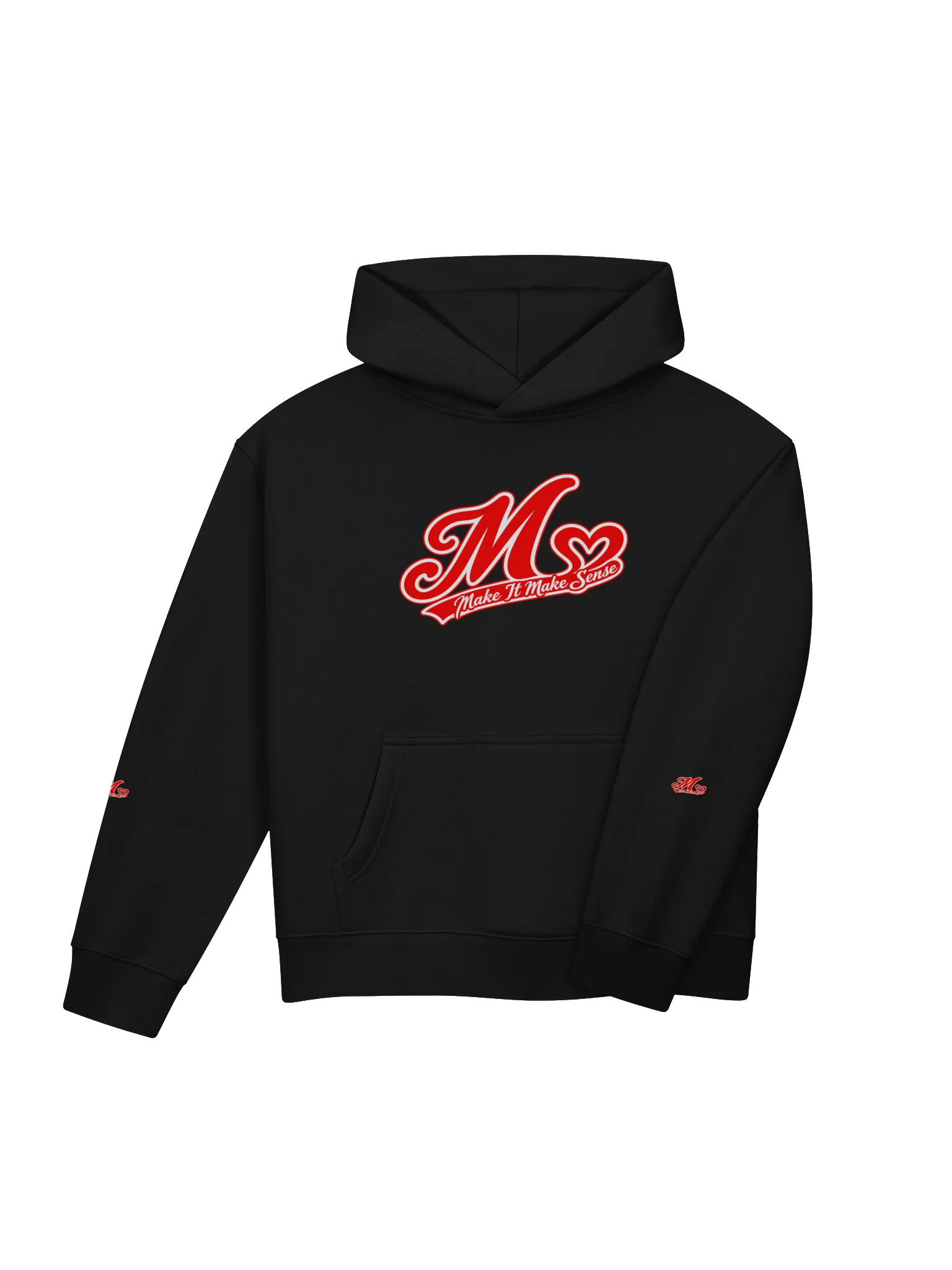 Make It Make Sense Women’s Heart Logo Hoodie product image (11)
