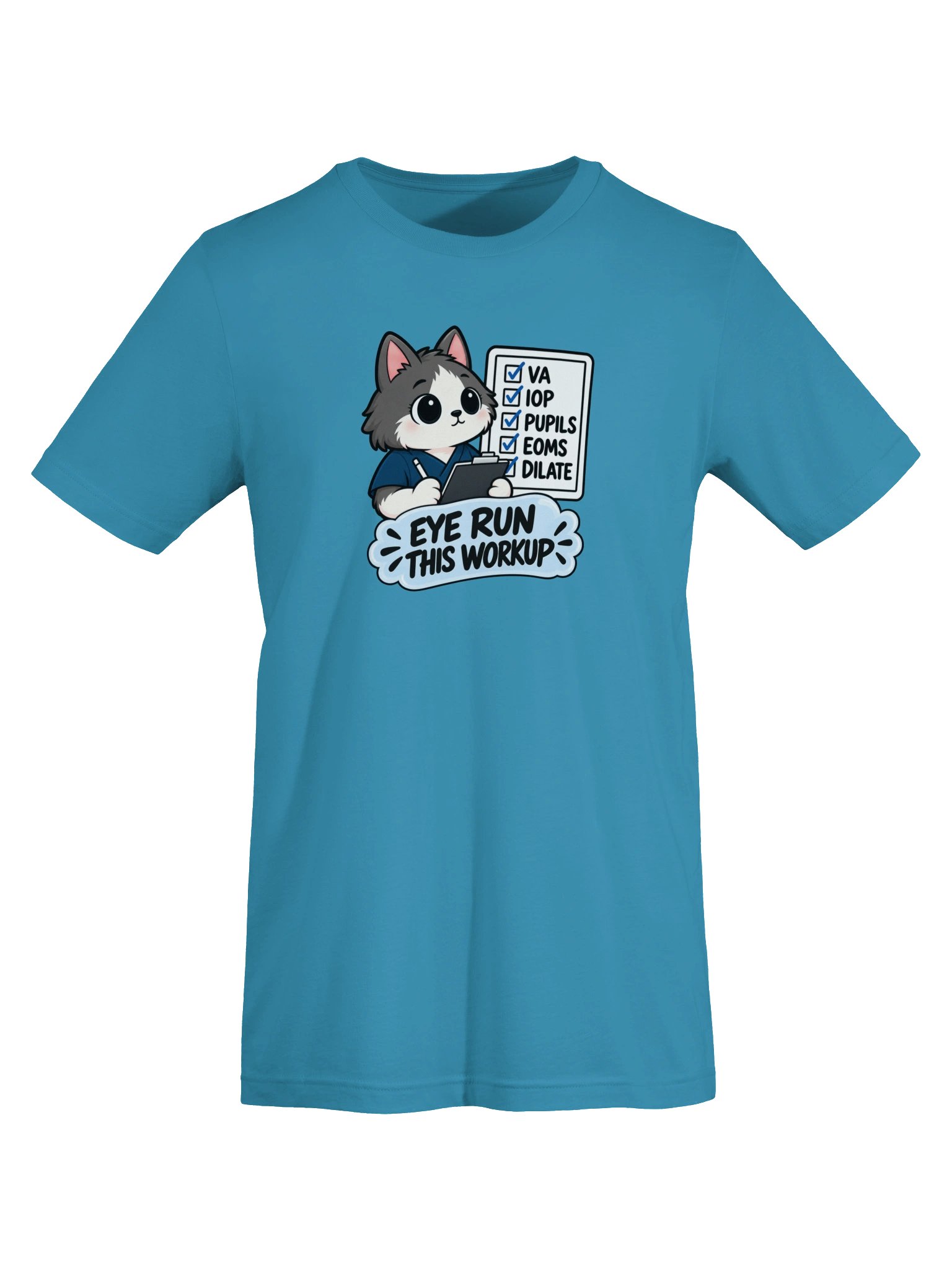 Sleepy Optometrist Eye Run This Workup T-Shirt product image (7)