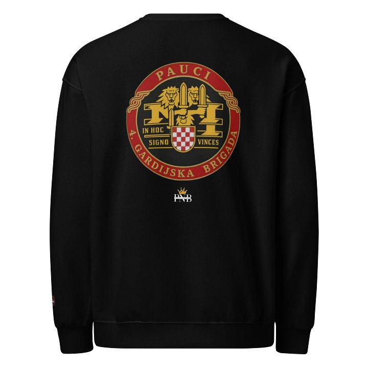 Lion Crest Unisex Sweatshirt Pauci Četvrta Gardijska Brigada product image (1)