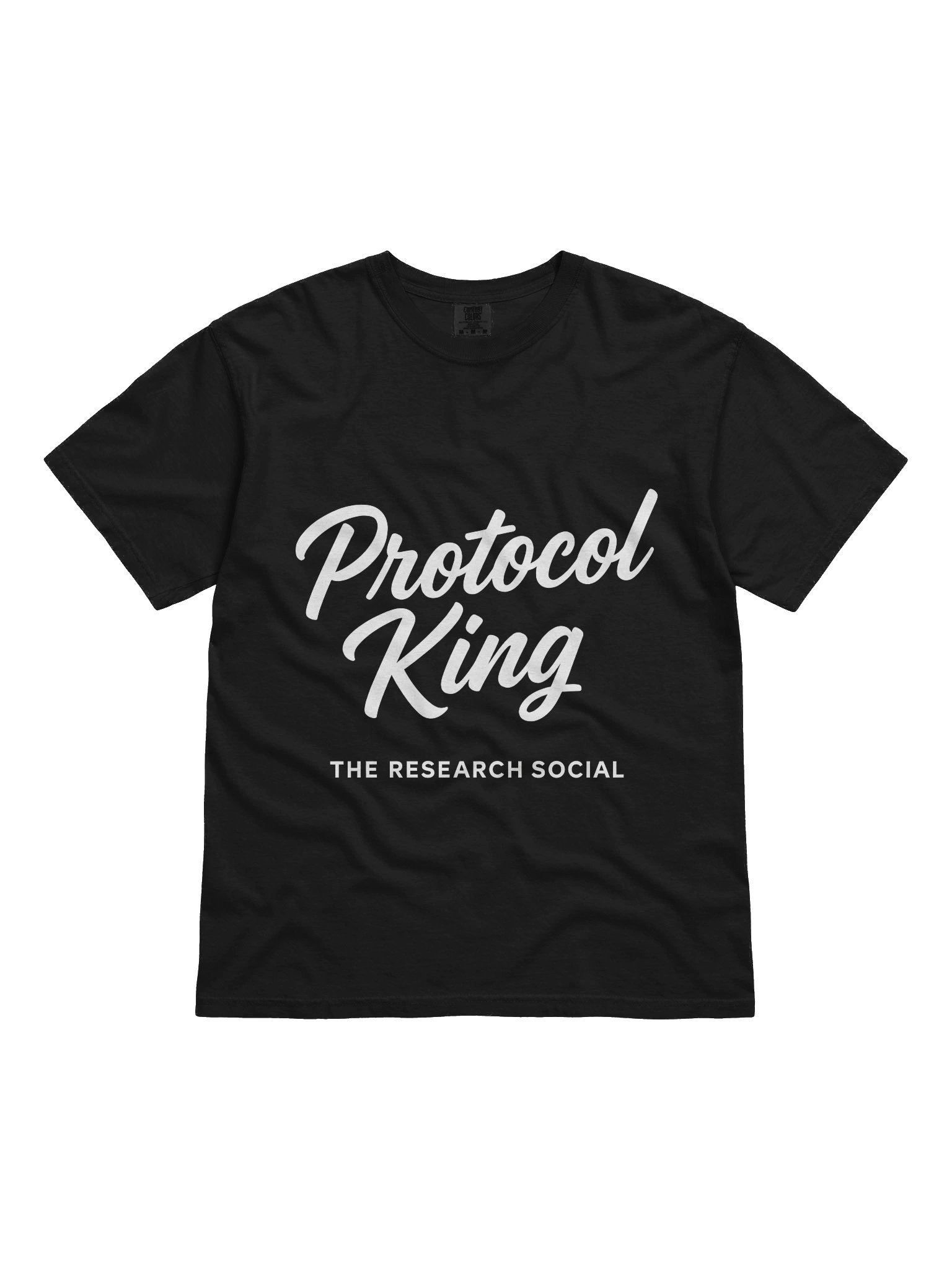 👑Protocol King Tee – Research Royalty Edition product image (3)