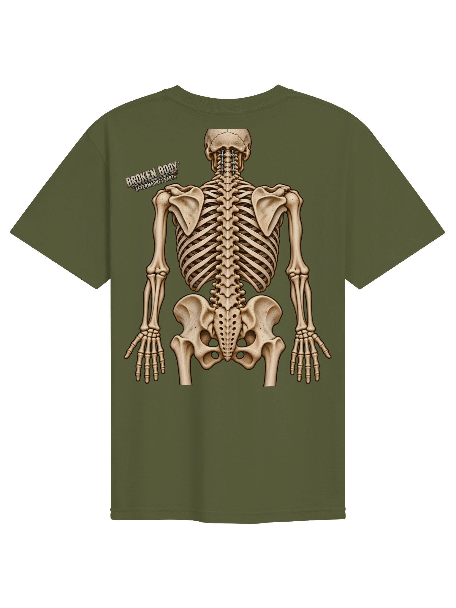 Neck Surgery Shirt — Aftermarket Parts Front & Back Tee | Rebuild Shop product image (3)