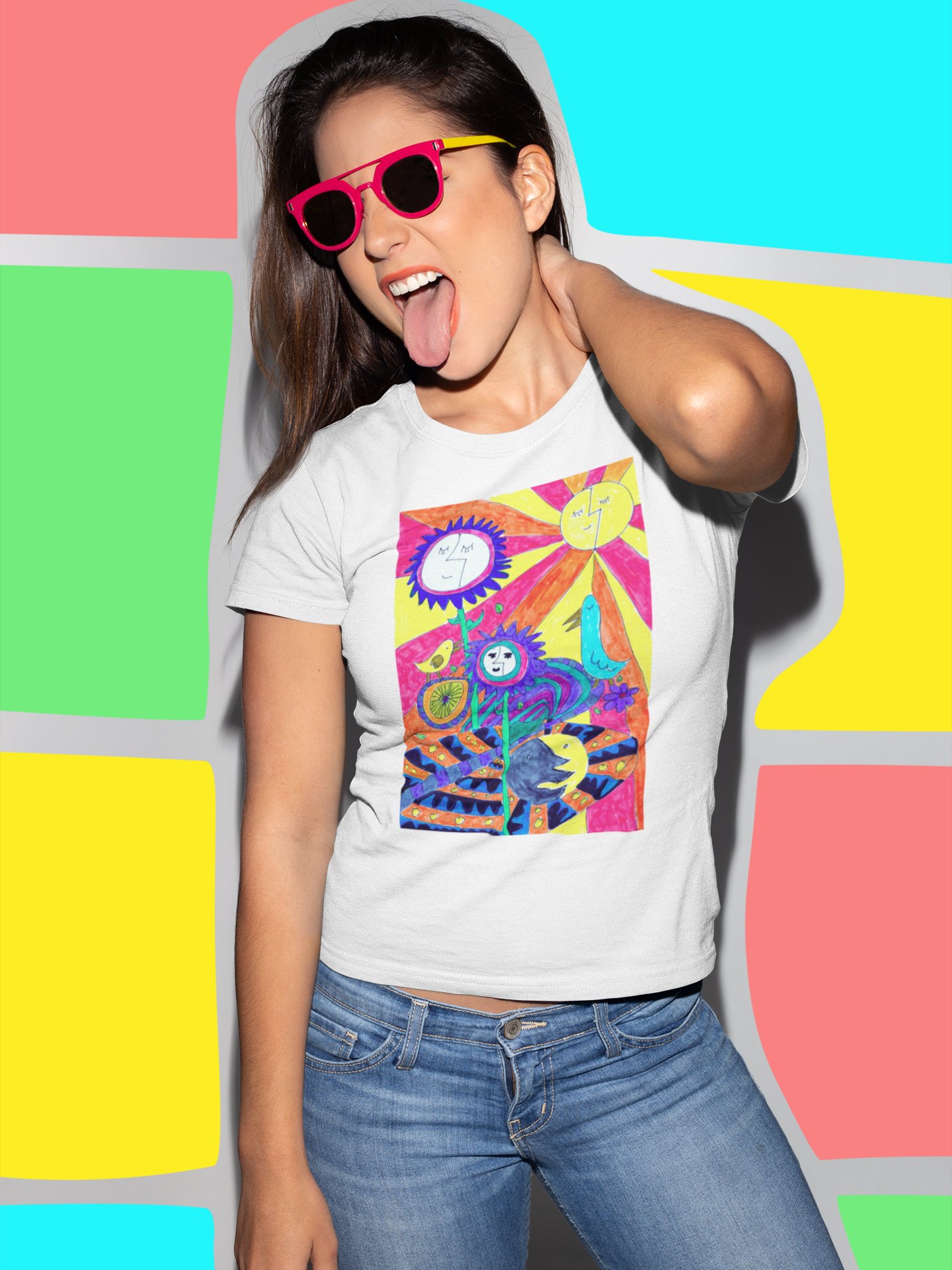 Abstract Dream Landscape T-Shirt product image (2)