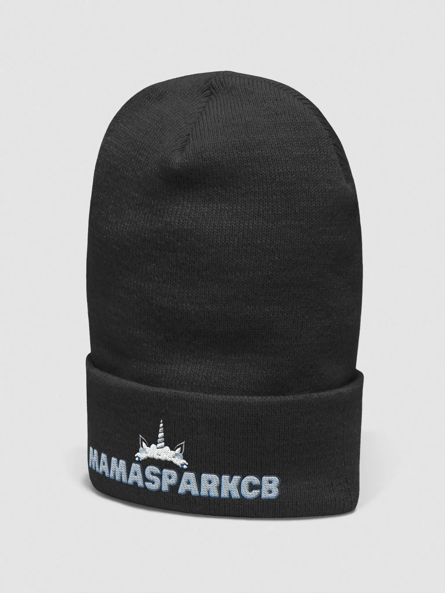 Mama Spark Blue beenie product image (7)