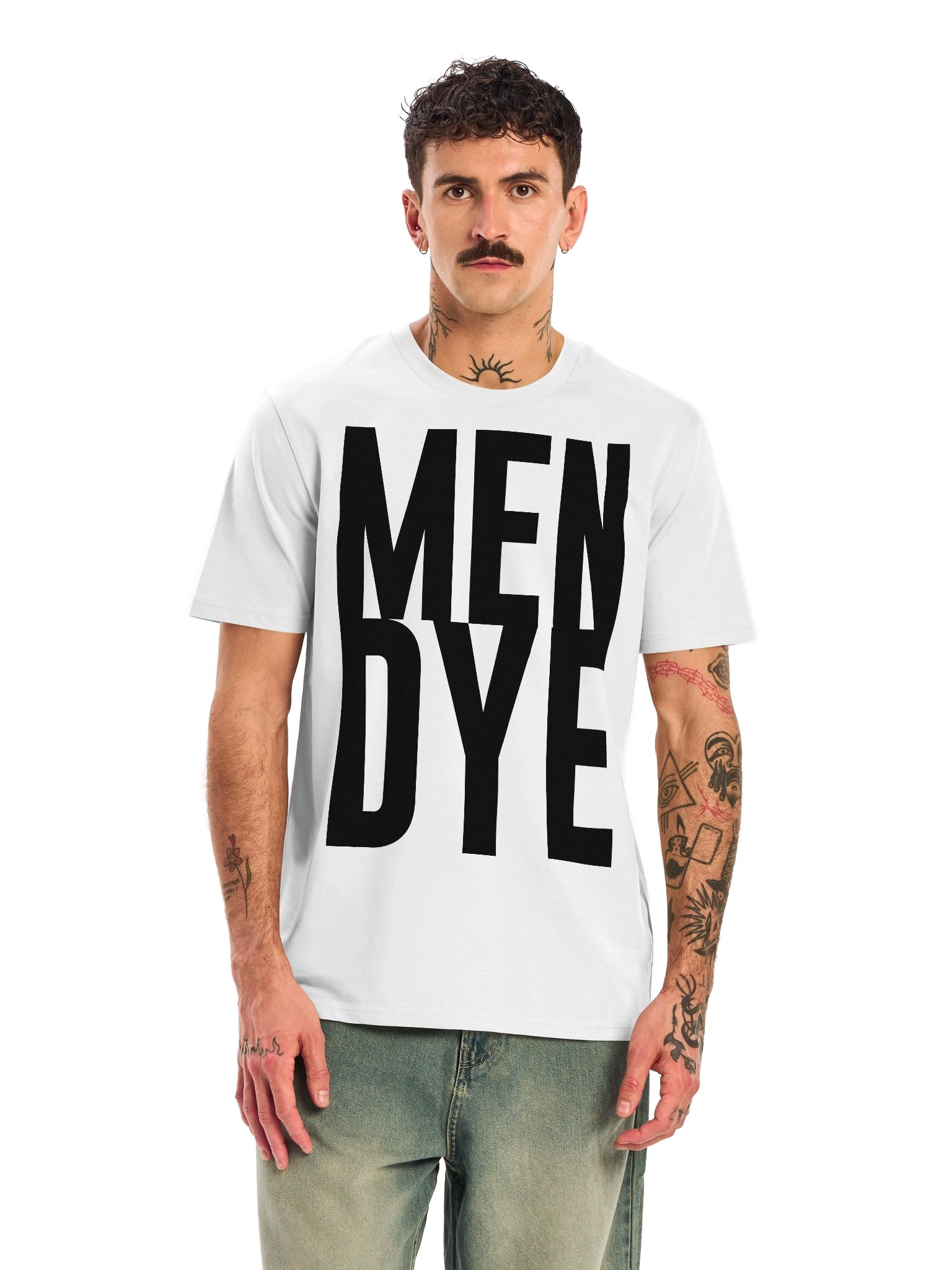 MEN DYE | WHITE T product image (2)