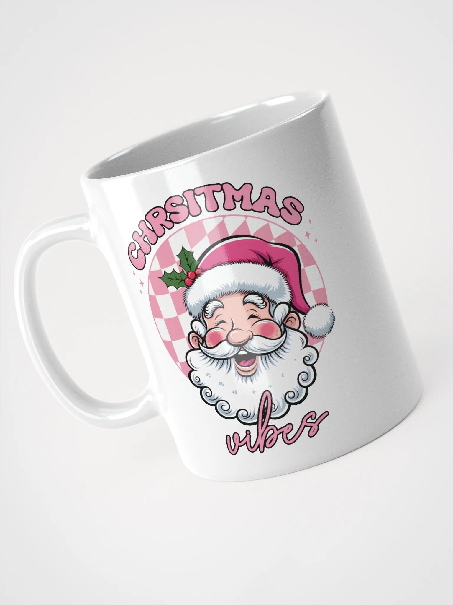 Pink Christmas Vibes Mug product image (3)
