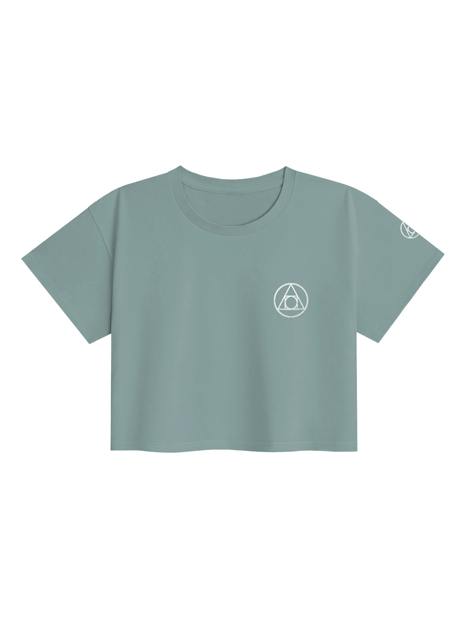 THE PHILOSOPHER’S STONE Sacred Geometry Crop Top product image (1)