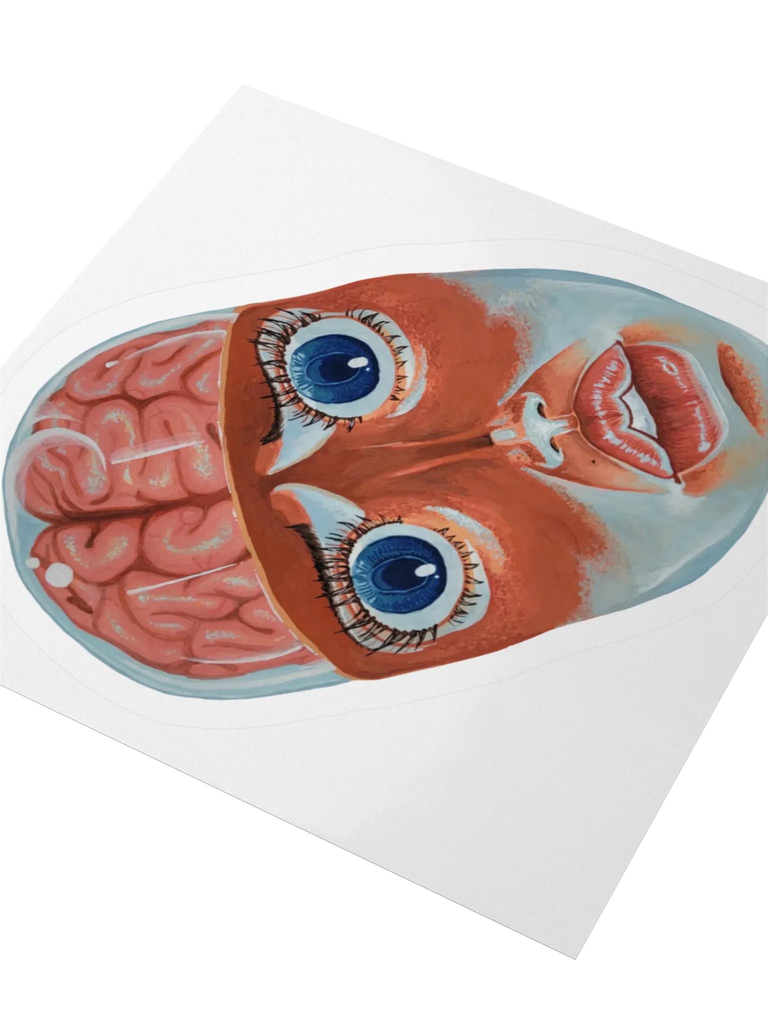 Brain Girl sticker product image (3)