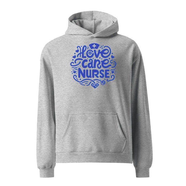 Love Care Nurse Decorative Hoodie product image (3)