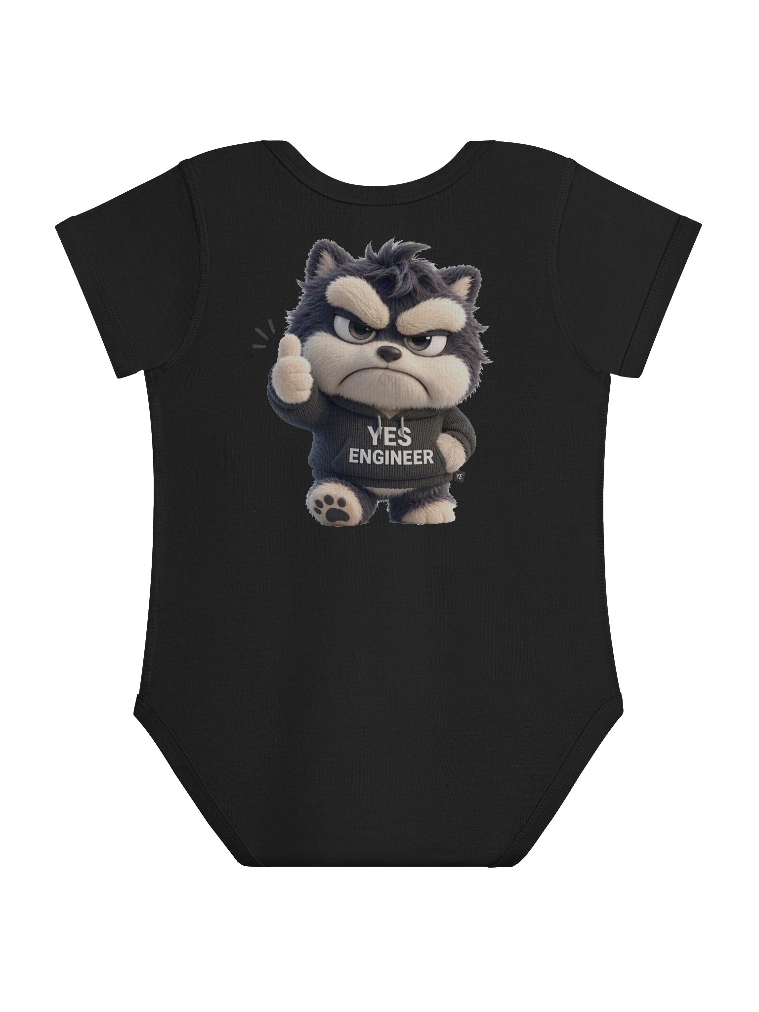 100% VIBE CODED Baby Bodysuit – Funny Gift for Developers and Tech Parents product image (4)