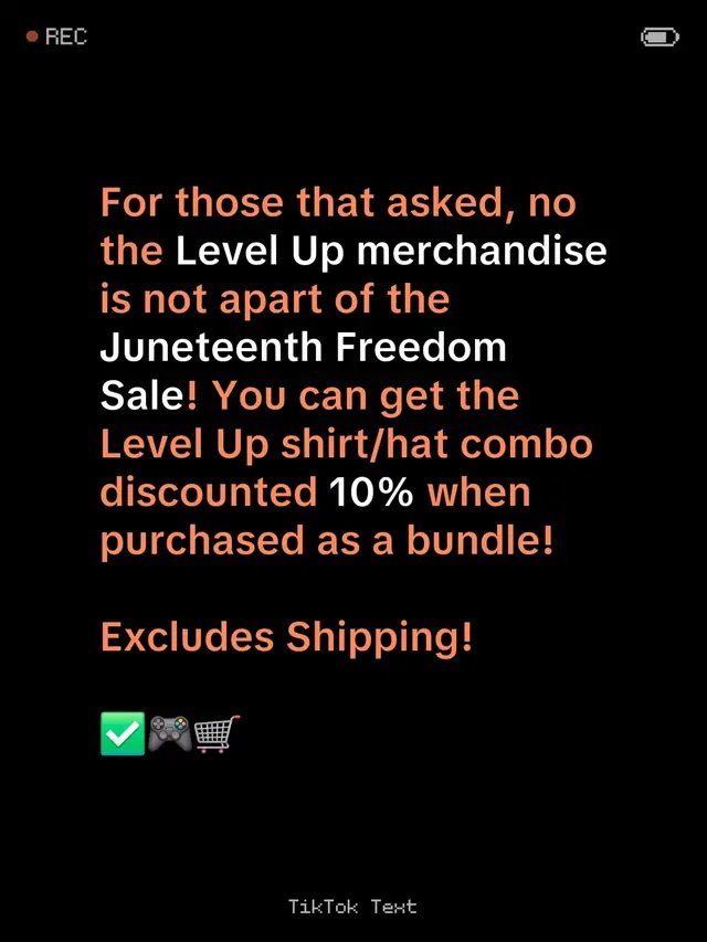 Thanks for the supporting my merch and given me a chance! #JuneteenthSale #SupportBlackOwned #fyp 