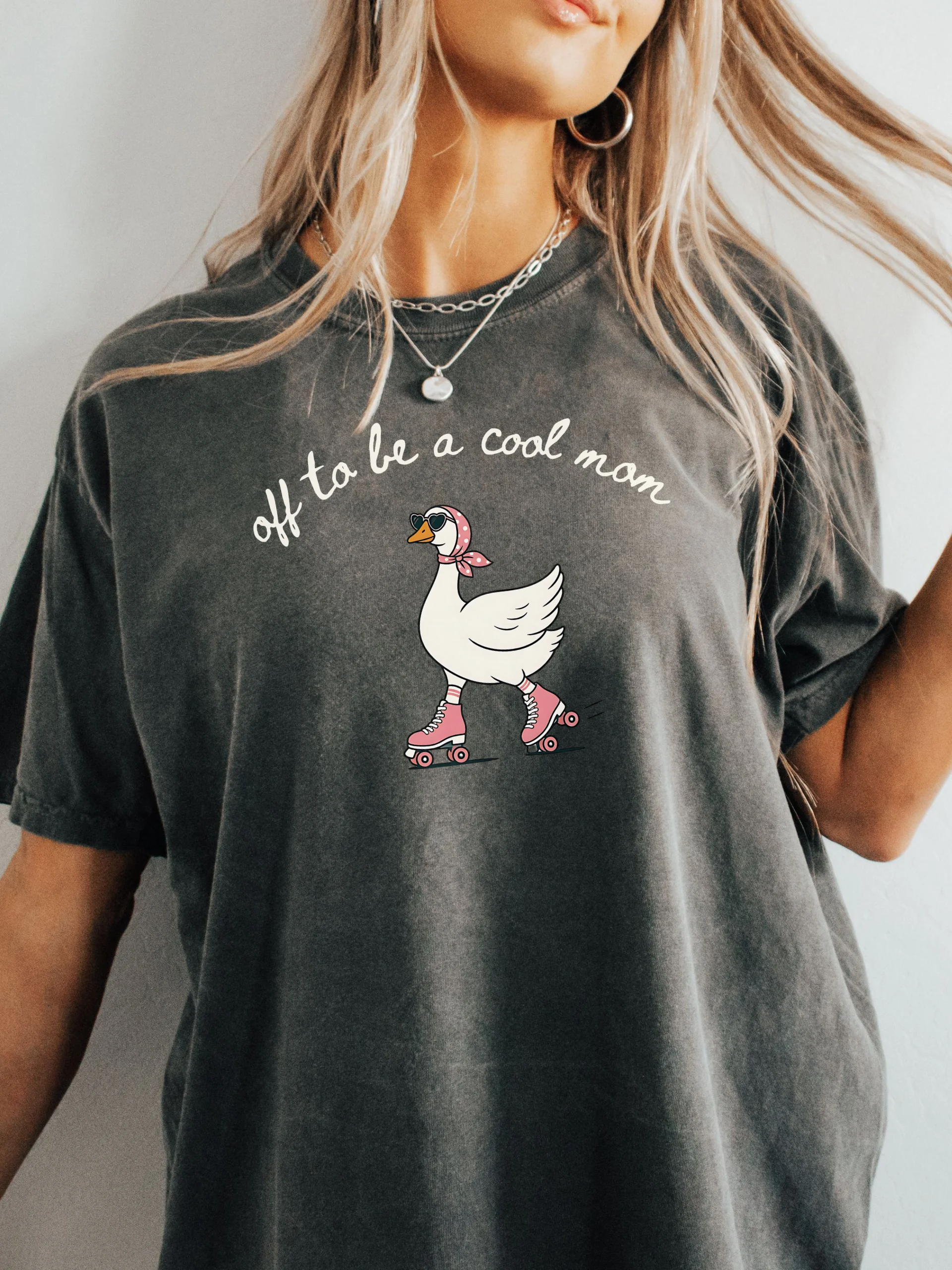 Off To Be A Cool Mom - White Text product image (1)