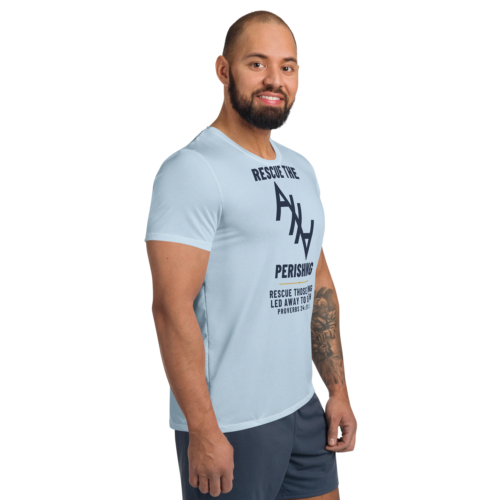 Rescue the Perishing Athletic Tee product image (4)