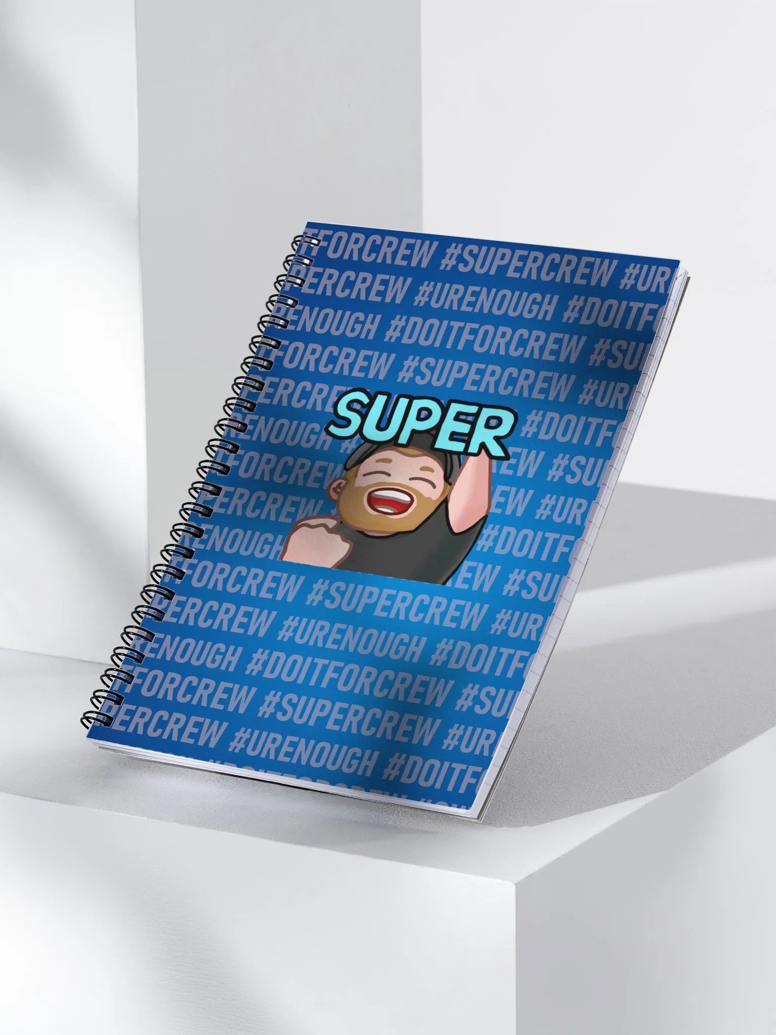 #DOITFORCREW - Journal blue product image (4)