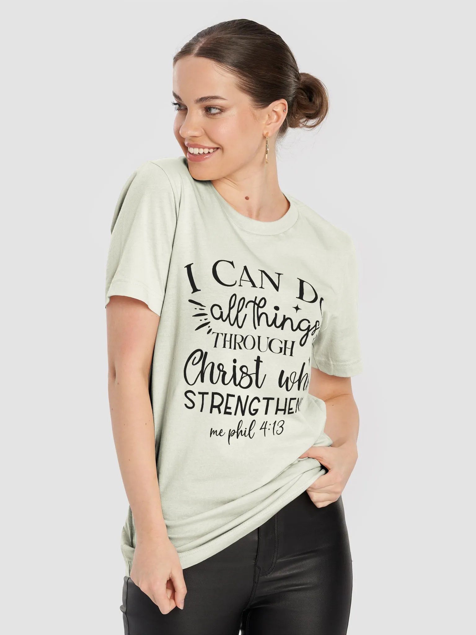 I can do all things through Christ who strengthens me | Christian| Faith | Inspirational product image (84)