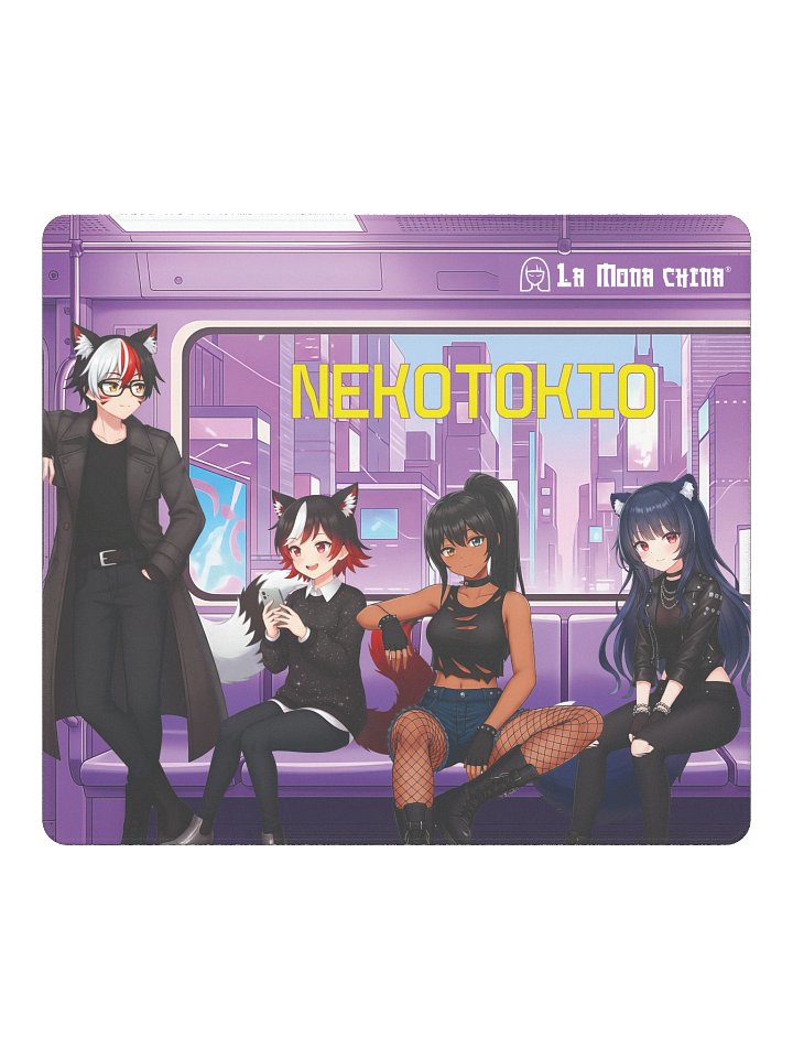 NEKOTOKIO: VIAJE DE IDA — Mouse Pad Cyberpunk | La Mona China product image (2)