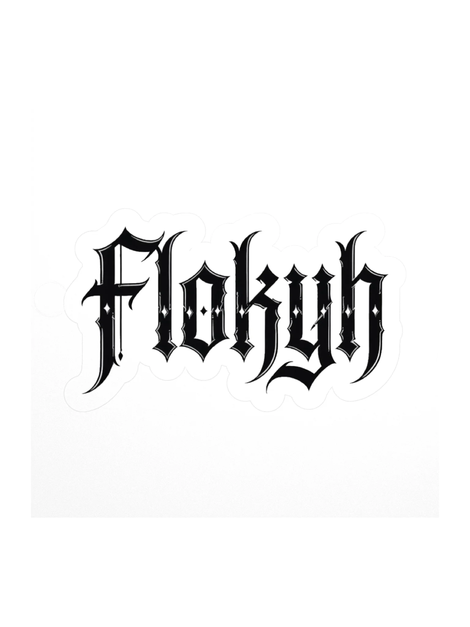 Name of the Void Sticker product image (1)