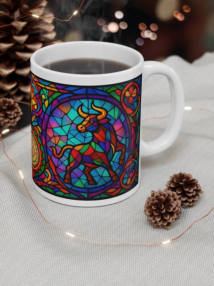 Taurus Gloss White Mug product image (2)