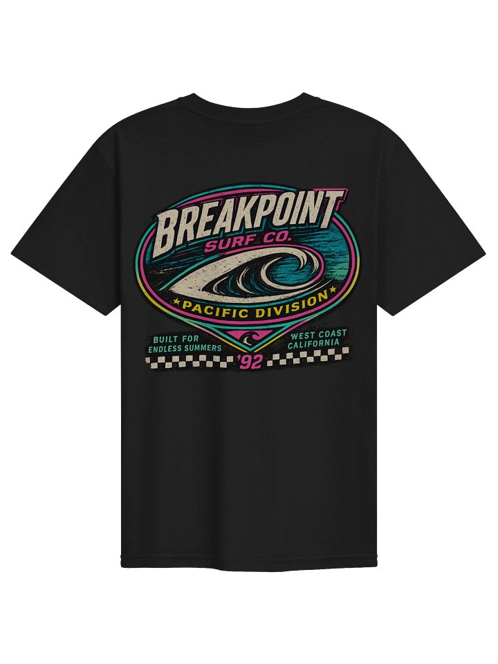 Breakpoint Pacific Division — Vintage Surf Graphic Tee product image (4)