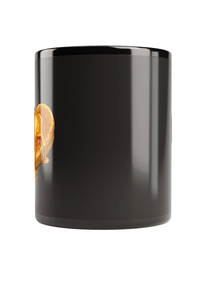 Pancake Heart Mug (Black) product image (3)