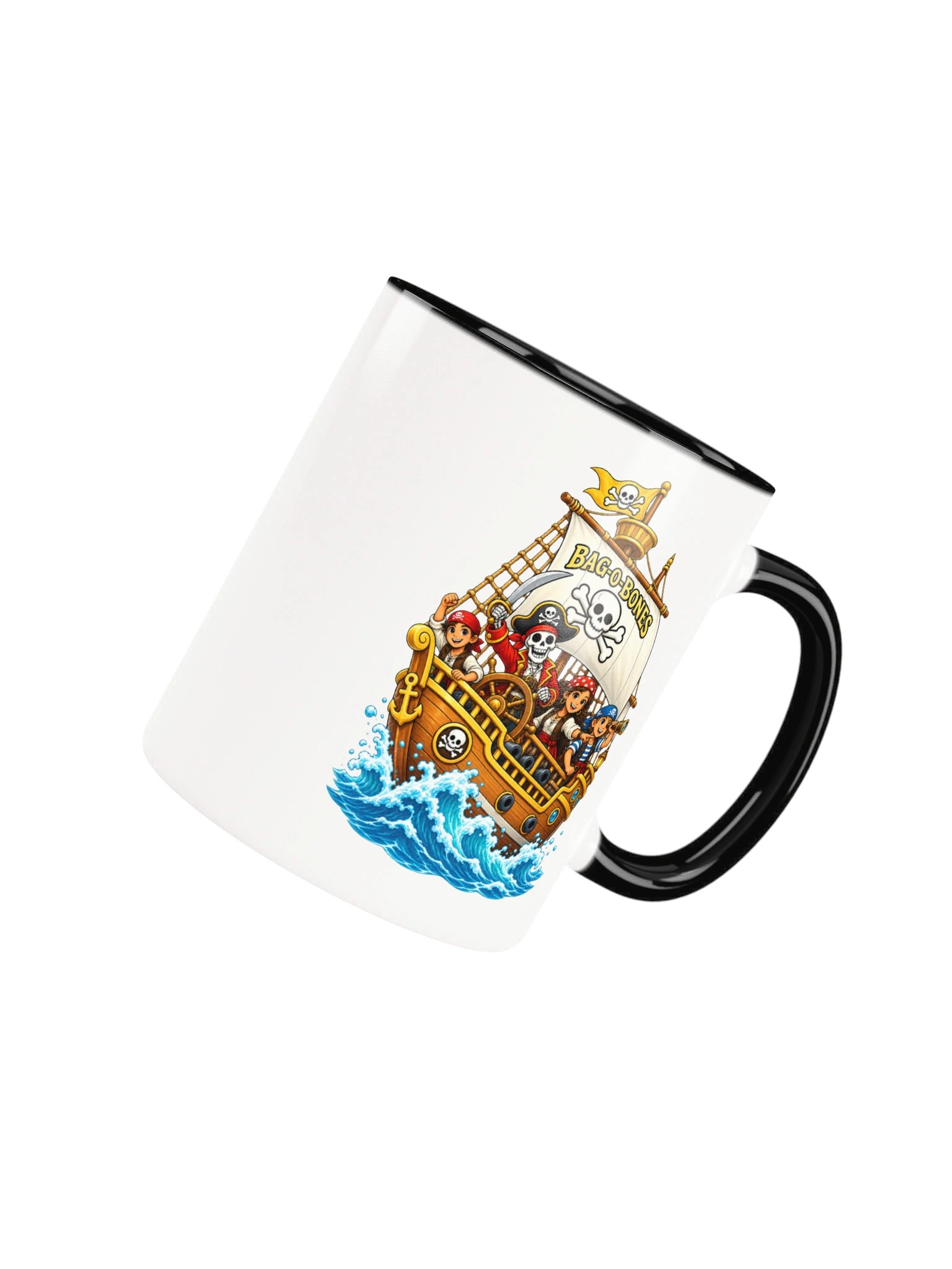 The Bag-o-Bones Collectable Accent Color Mug. Collect all 8 in the series. product image (4)