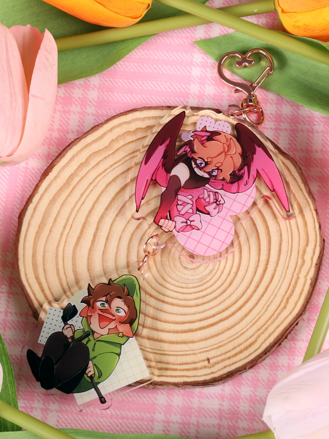Scarred Heart ! Connection Charm VERSION 1 product image (2)