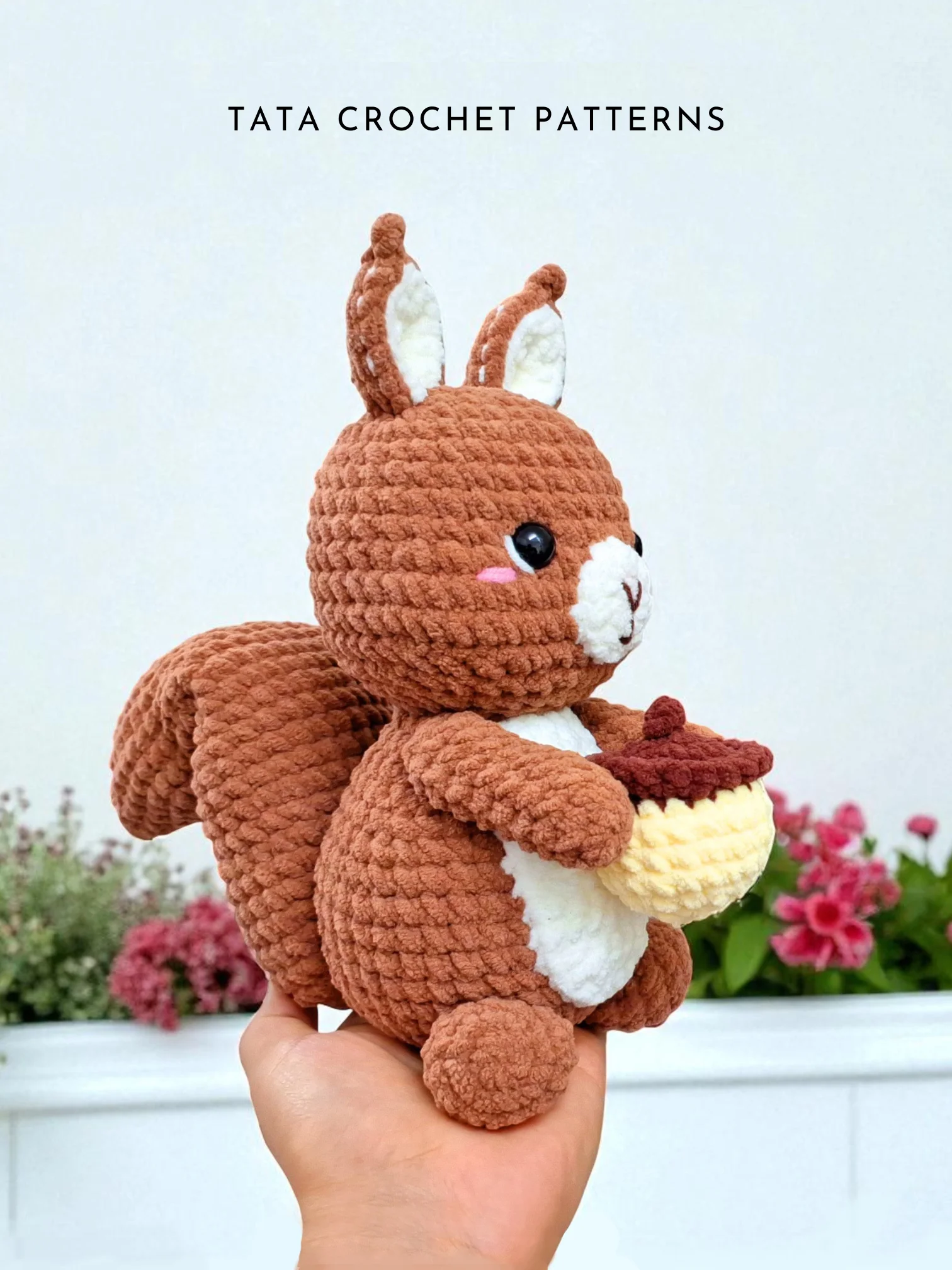 PDF Pattern | Crochet Squirrel Plush Amigurumi | Forest Animal | Cute Toy Gift product image (1)