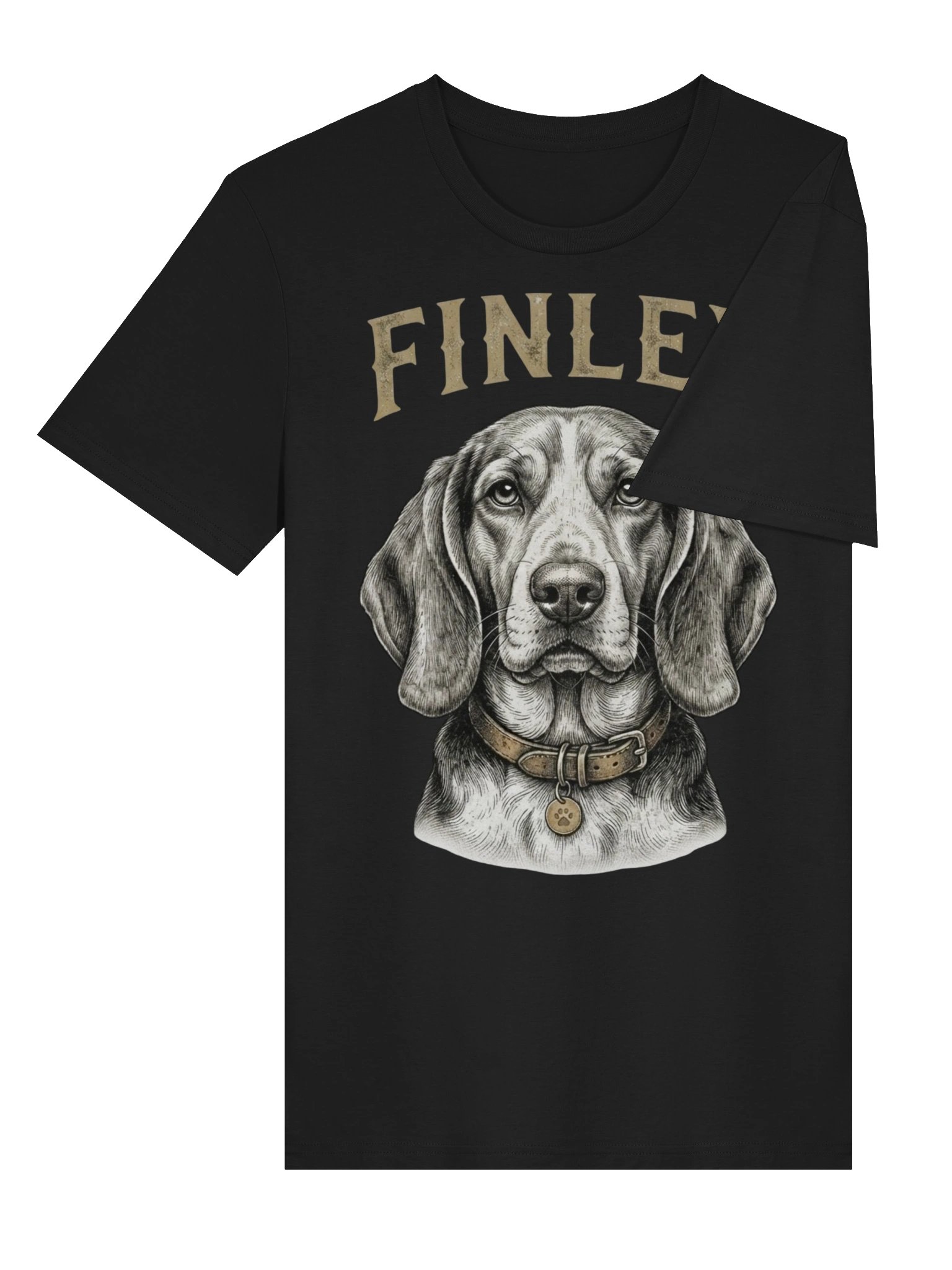 Finley Vintage Dog Portrait T-Shirt product image (5)