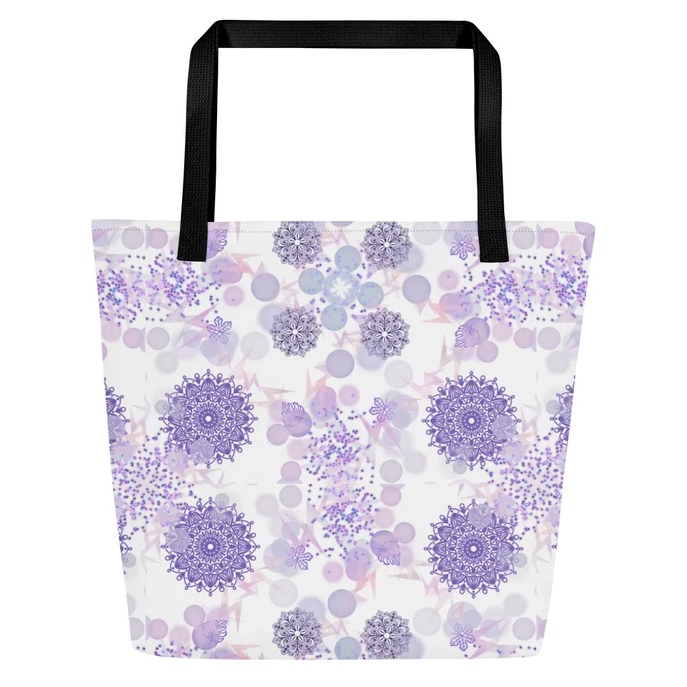 Lilac Mandala Tote Bag product image (1)