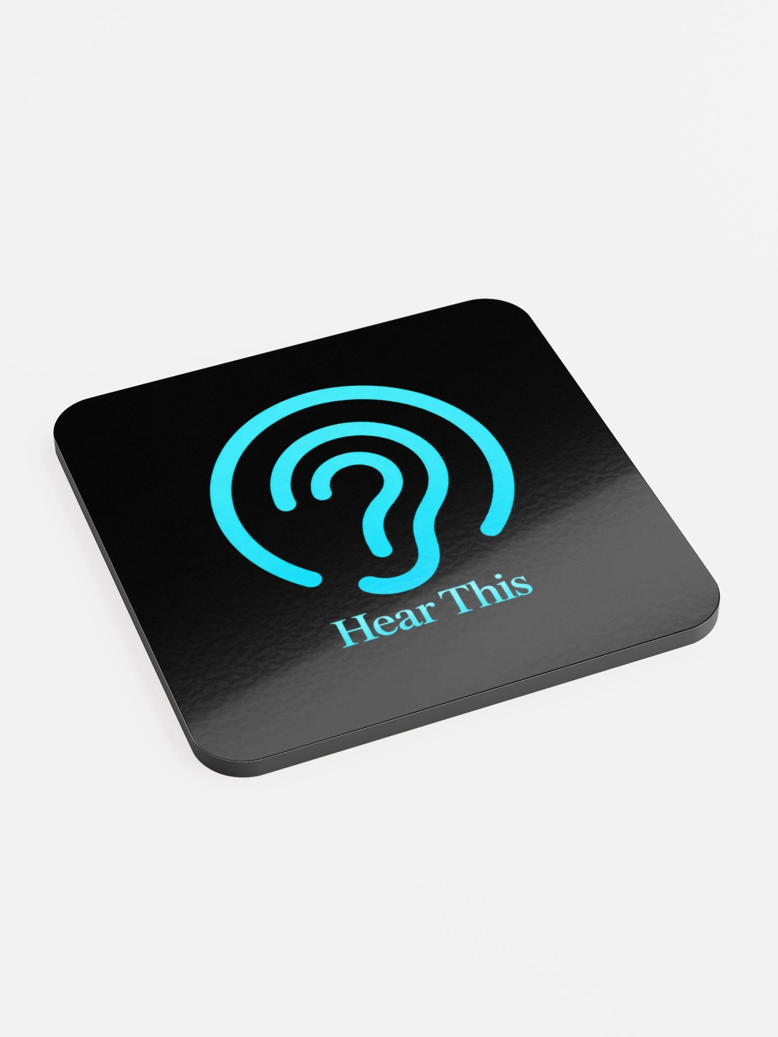 Glossed Cork Coaster product image (2)