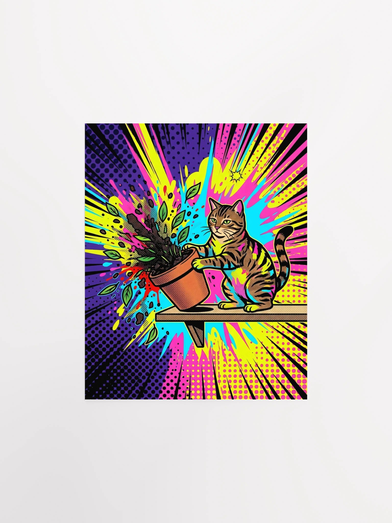 Plant Crime Tabby Poster product image (25)
