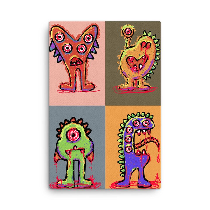Canva Monster Collage product image (1)