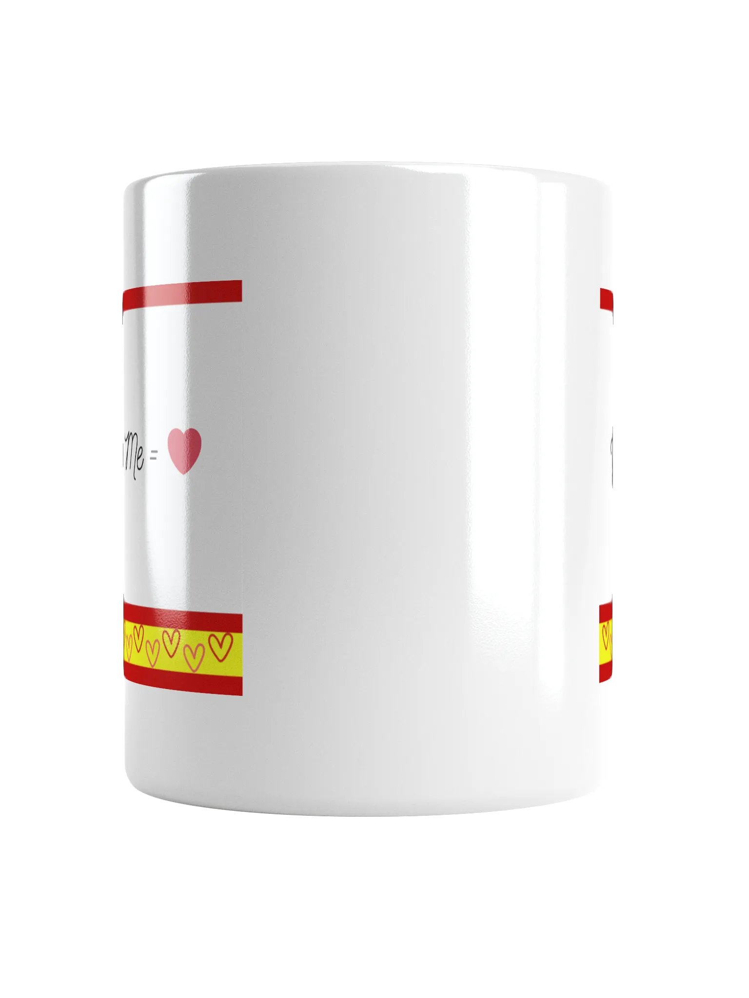 You Plus Me Equals Love Heart Mug product image (5)