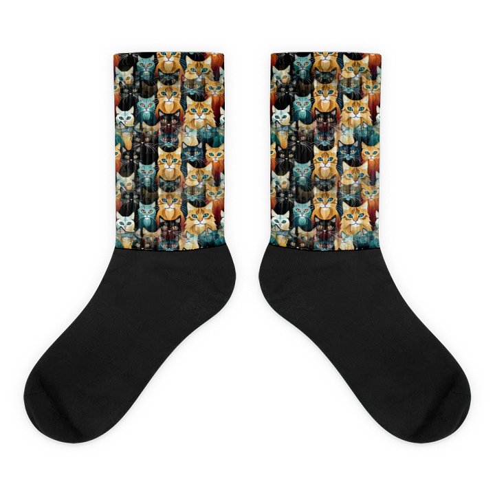 Katz Katz Katz Black Foot Socks product image (1)