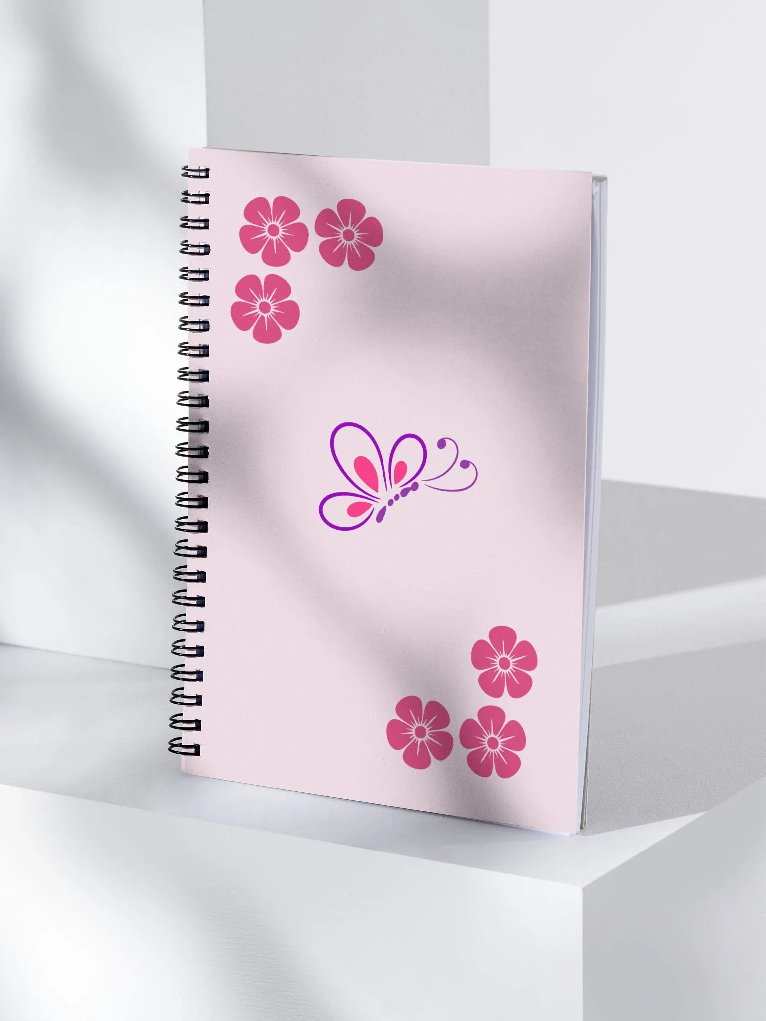 Butterfly Blooms Spiral Notebook product image (4)