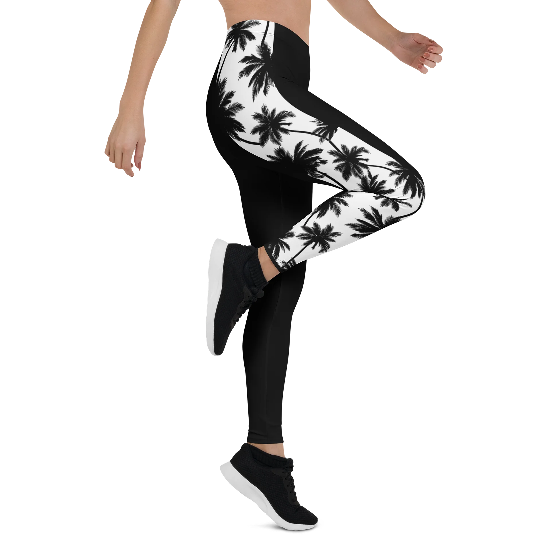 Palm Border All-Over Print Leggings product image (7)