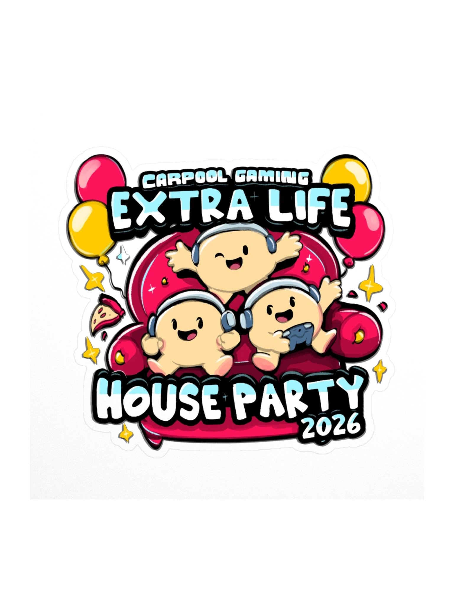 Extra Life 2026 Sticker product image (1)