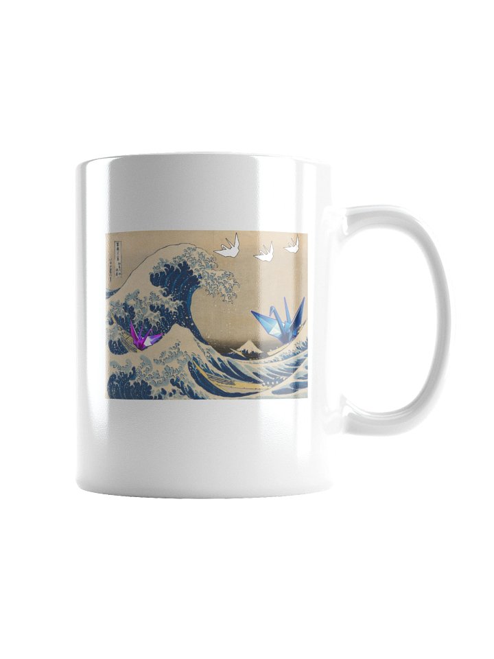 Ukiyo-e and Origami elements Mug product image (5)