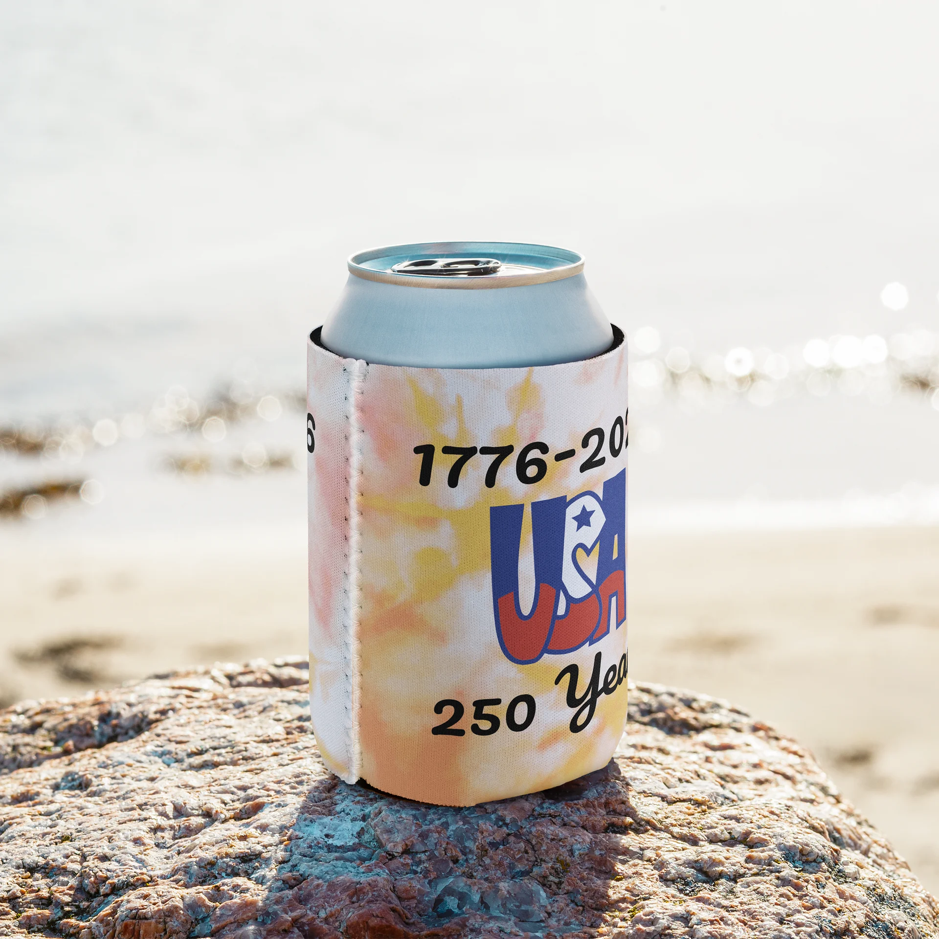 "U.S." Patriotic Coozie Can Cooler - Limited Edition product image (9)