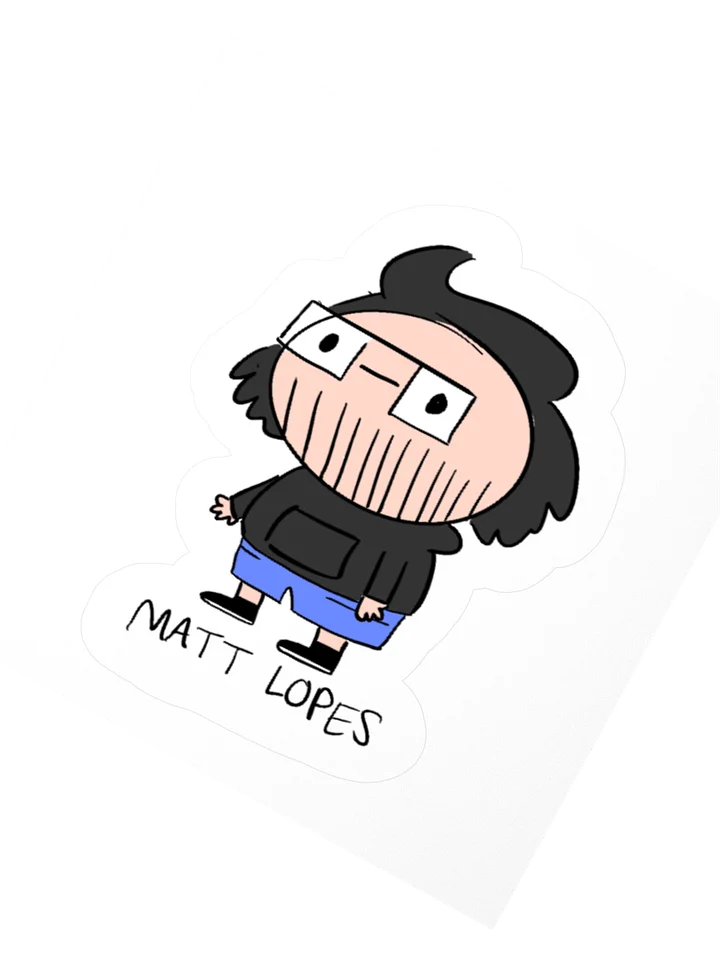 Matt Lopes Full Body Sticker product image (4)