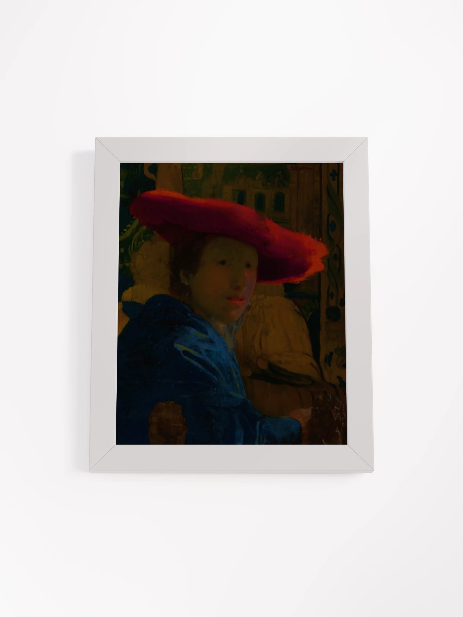Johannes Vermeer, Girl with the Red Hat (c. 1669) Fine Art Print product image (81)