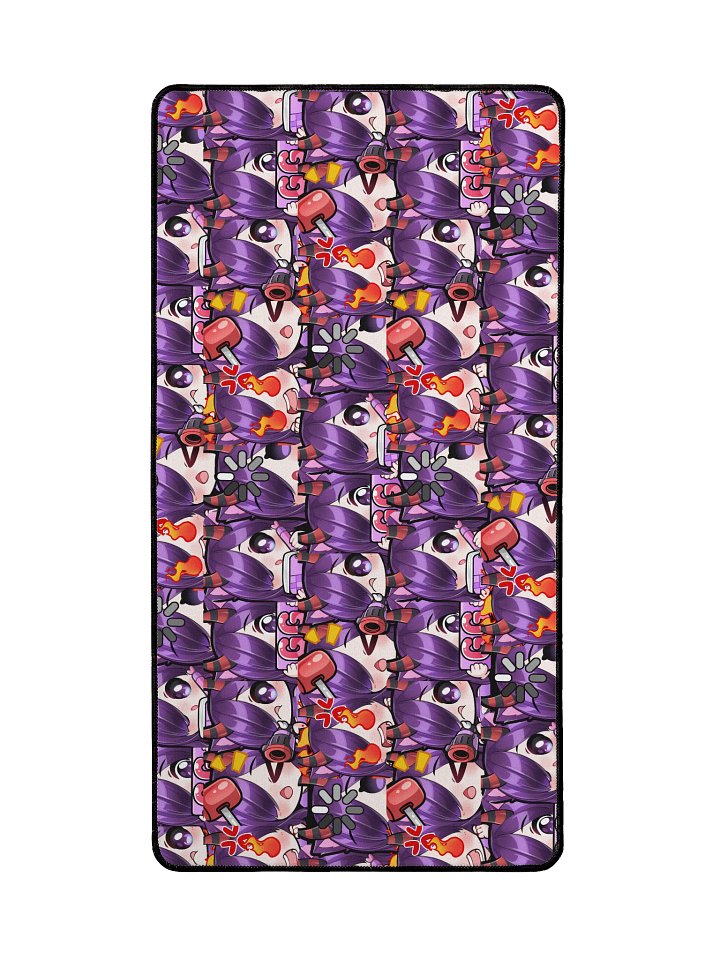 ClutzyMina Emote Chaos Mat - 15.5" x 31.5" product image (2)