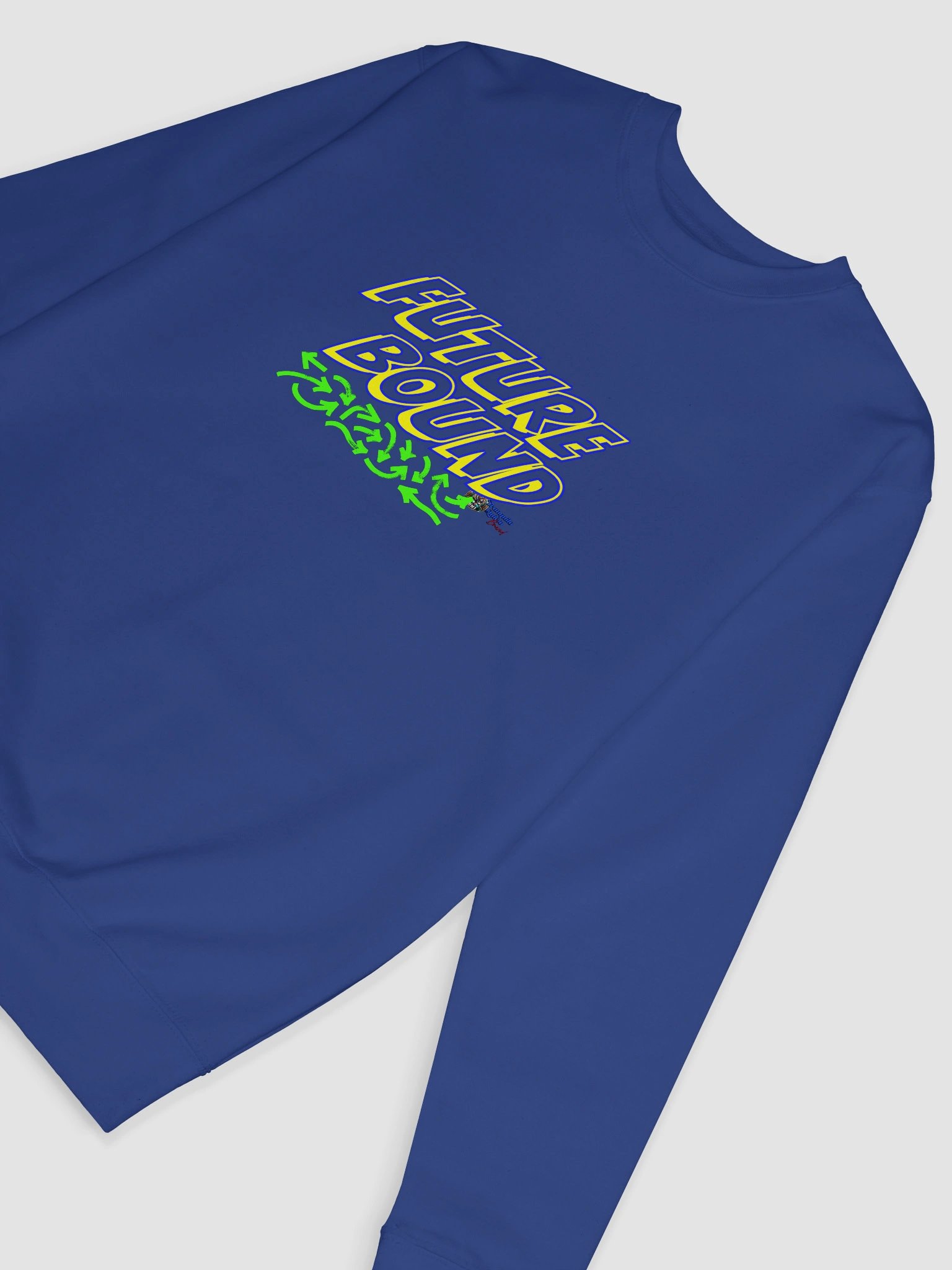 "Future Bound Forward" Crewneck Sweatshirt - Tranquilo Quieto Brand product image (6)
