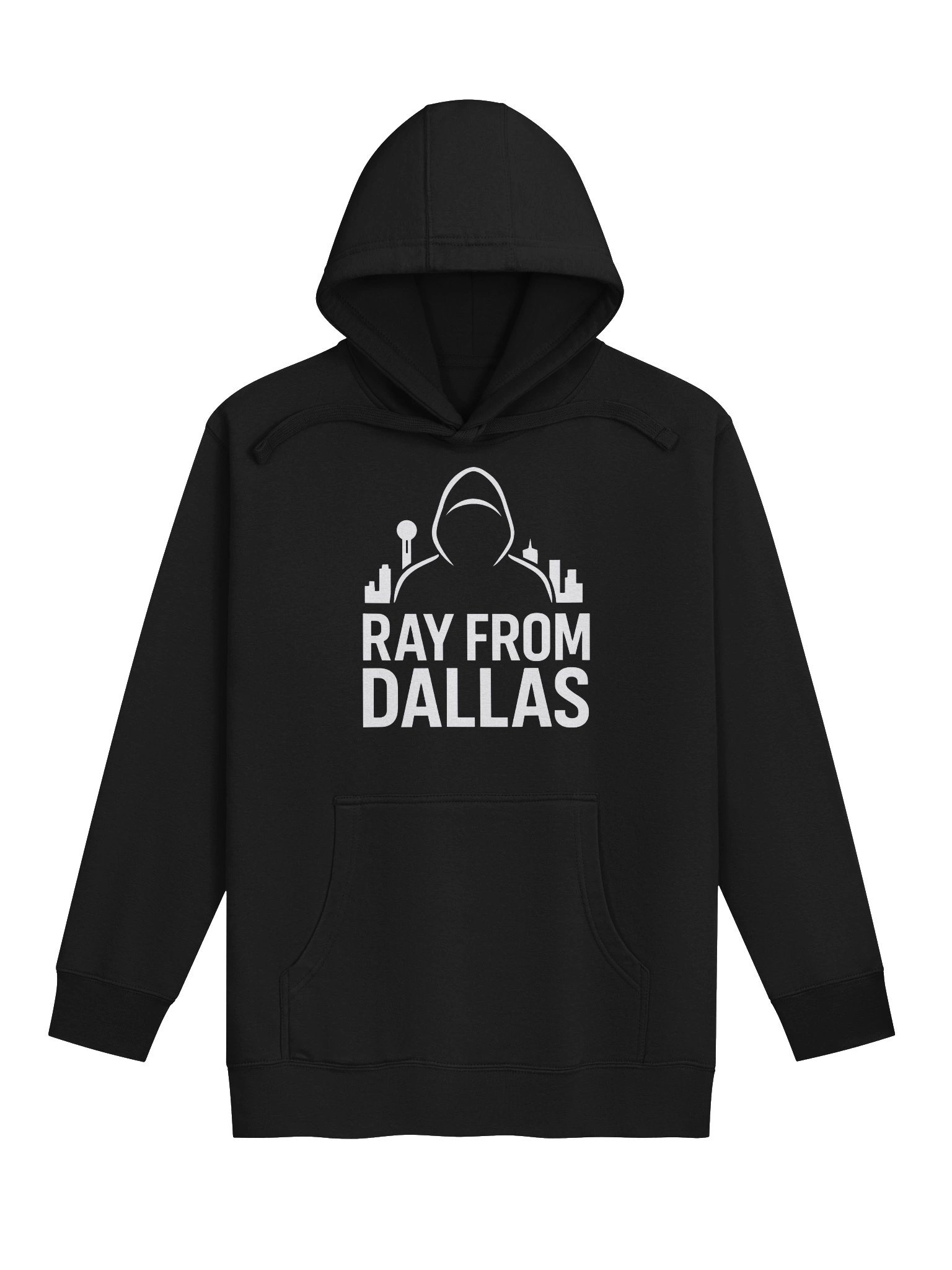 ORIGINAL RAY FROM DALLAS LOGO: (WHITE FRONT) product image (29)