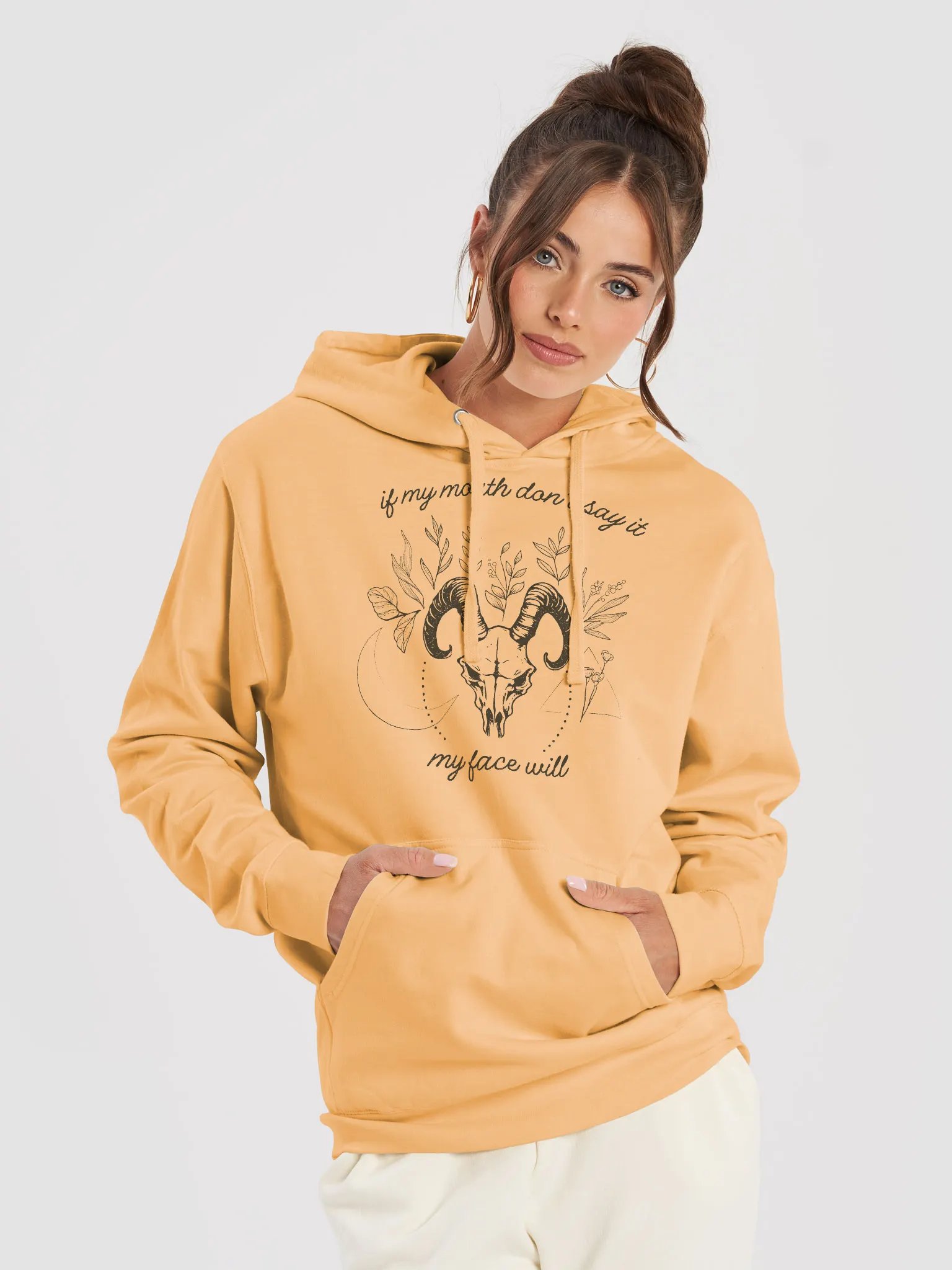 My Face Says It All Unisex Hoodie product image (15)