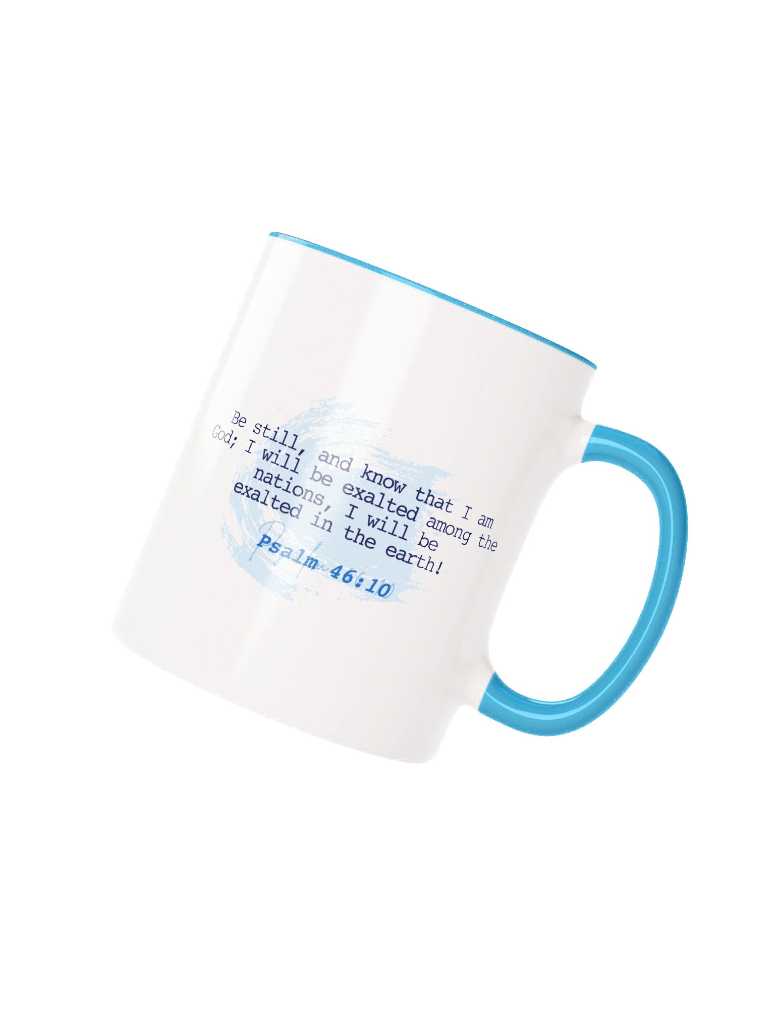 Be Still - White/Blue Mug product image (3)