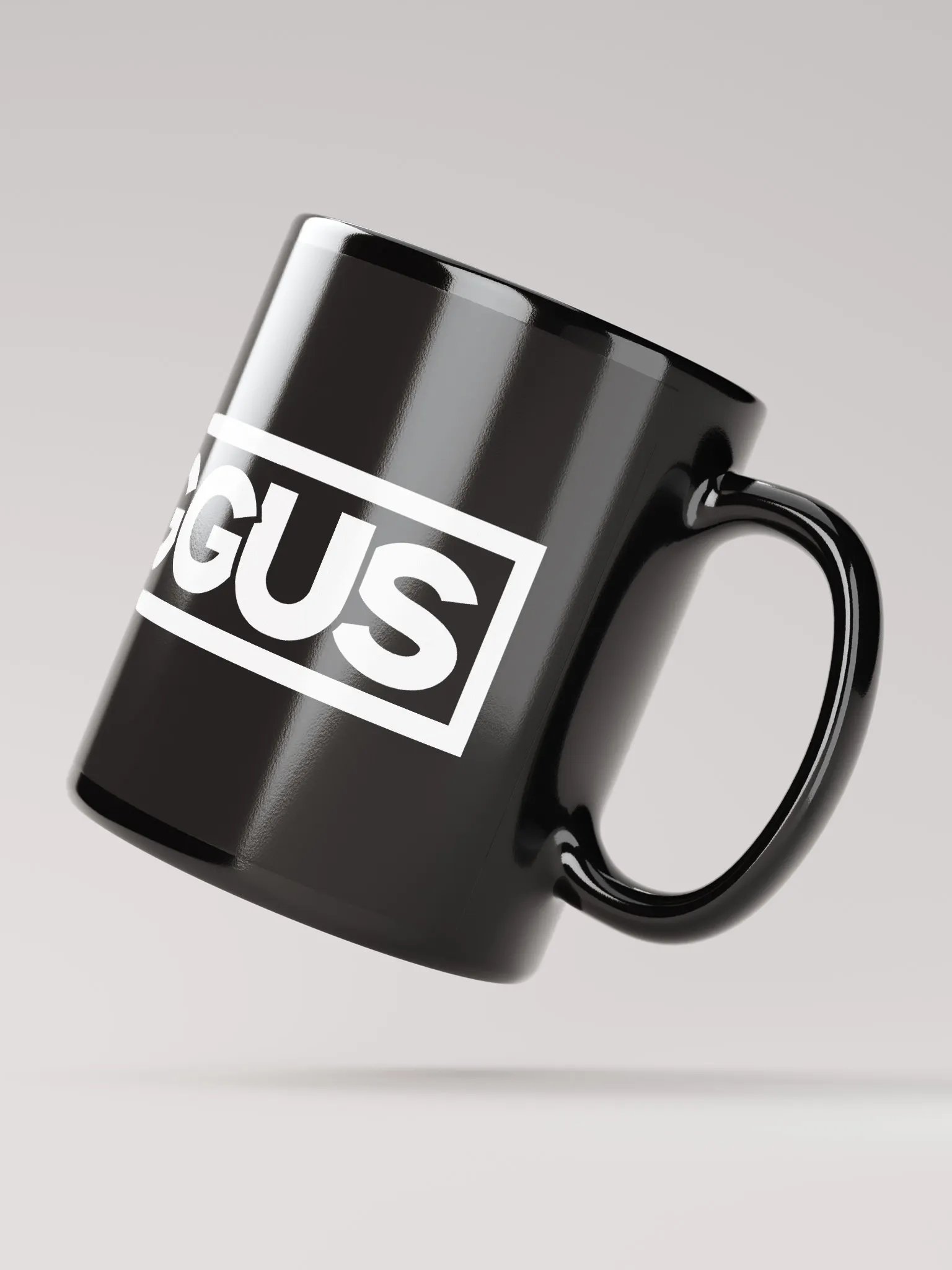 Glossy Mug Black product image (2)