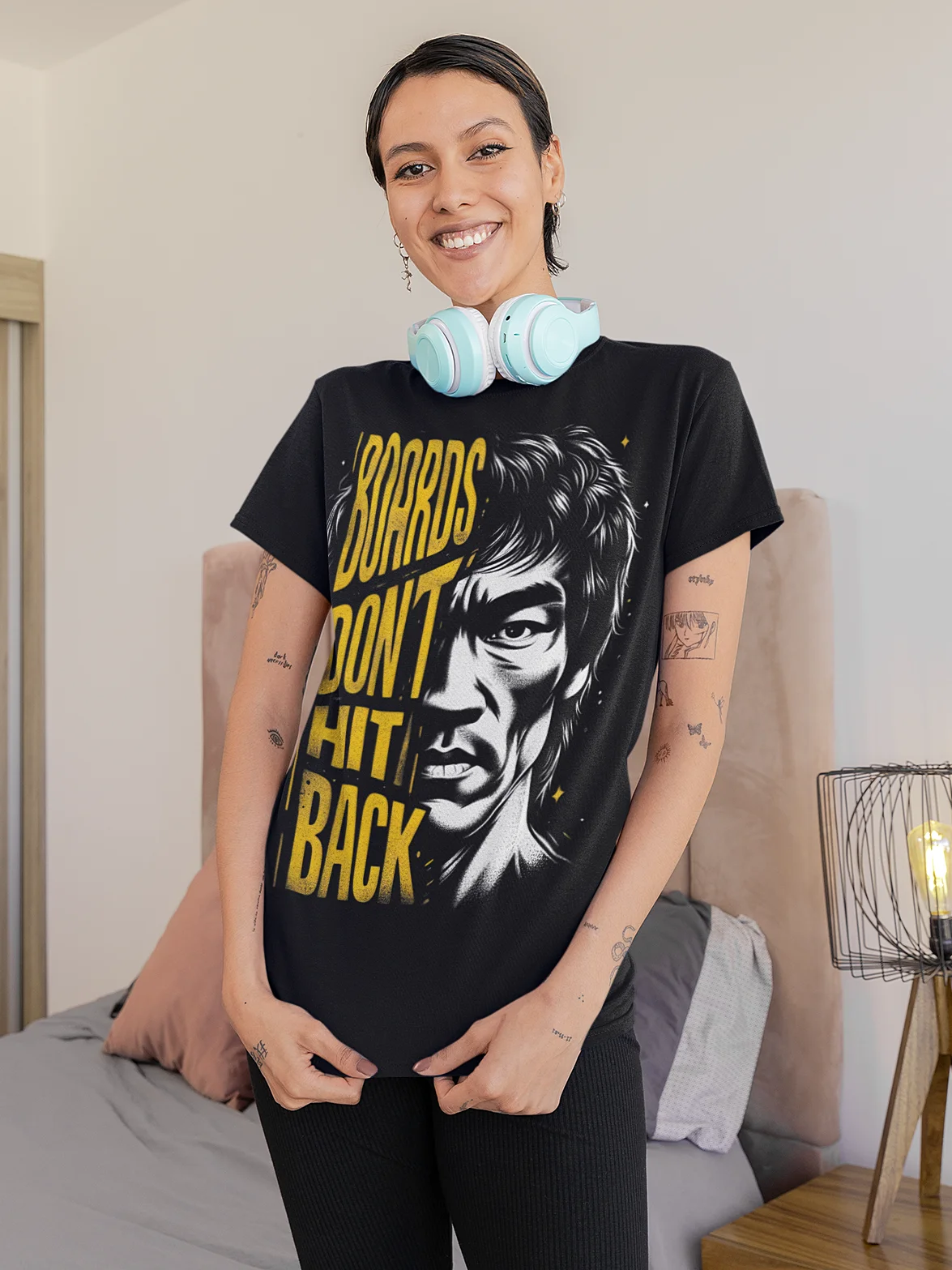 BOARDS DON'T HIT BACK T-Shirt product image (2)