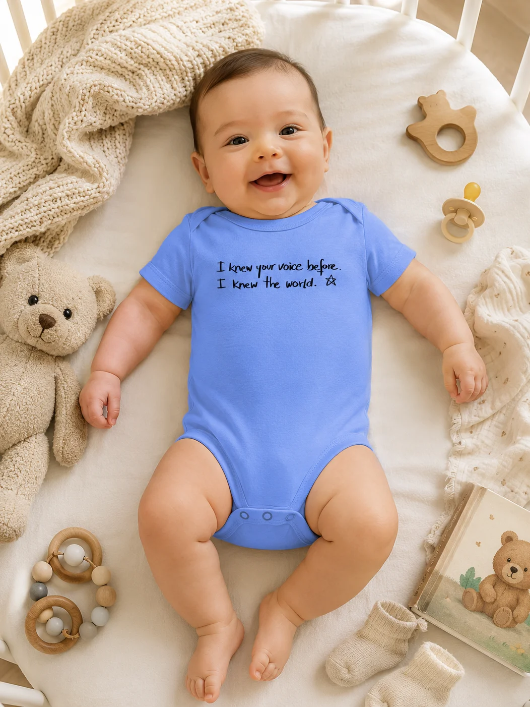 Meaningful Baby Bodysuit Handwritten Quote Newborn Gift Baby Shower Gift Coming Home Outfit Sentimental Baby Onesie product image (7)
