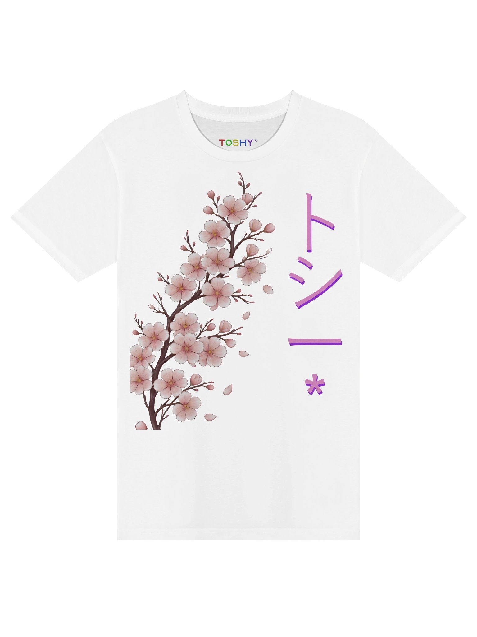 TOSHY* SHIRT (JAPANESE TEXT) (WHITE) product image (1)